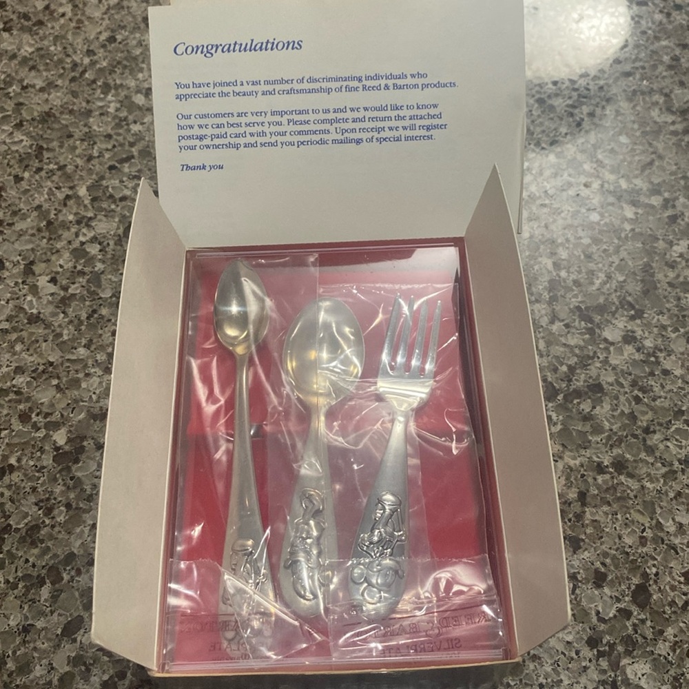 Reed and Barton - brand new silver set